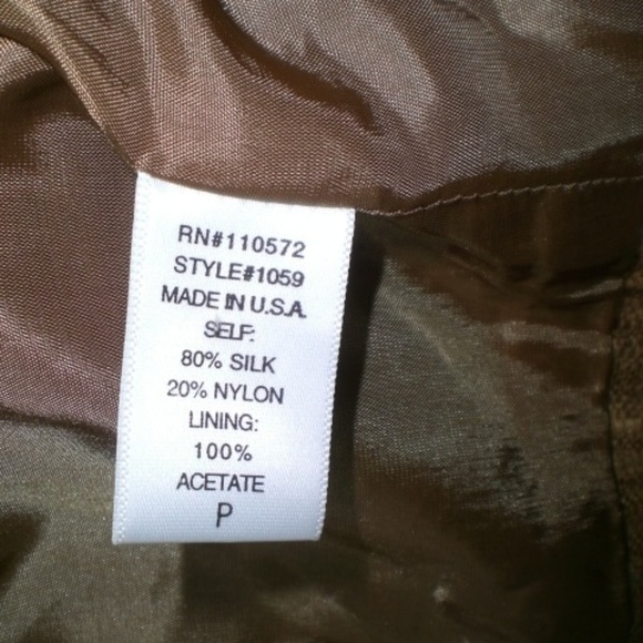 CYNTHIA VINCENT SEQUIN silk cropped  bolero USA p xs - Picture 5 of 5